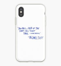 Vinilo o funda para iPhone La cita de Office Michael Scott