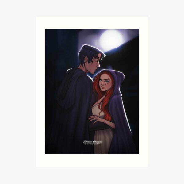 Hawke and Poppy Art Print