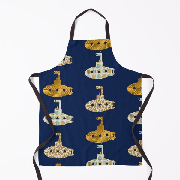 Item preview, Submarine pattern on blue designed and sold by Aura-E.