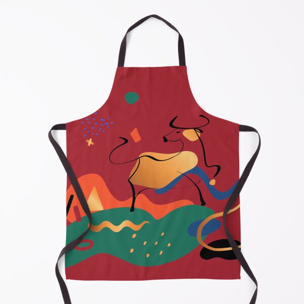 Item preview, New year print with bull 2021. New year present. Artwork new year 2021. Bull illlustration designed and sold by Zolotinka.