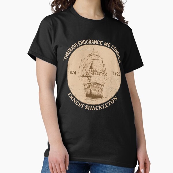 Aperçu de l'œuvre Sir Ernest Shackleton – C'est par l'endurance que nous vaincrons créée et vendue par PacificStreams.