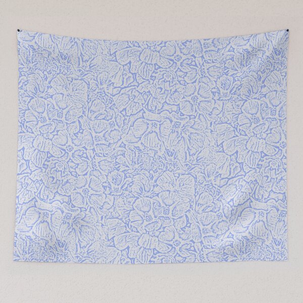 Item preview, blue flowers designed and sold by KerCar.