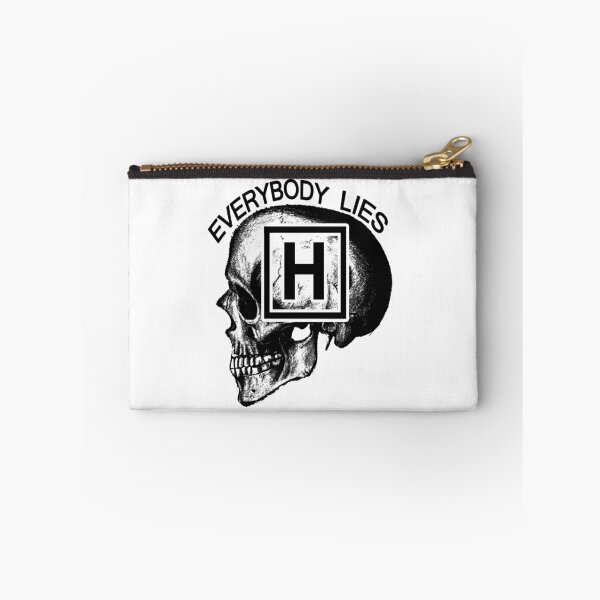 Item preview, Dr House - Everybody Lies (skull) designed and sold by Yithian.