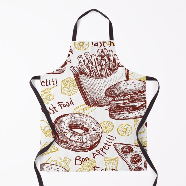 Item preview, Fast food pattern designed and sold by Nanahnania.