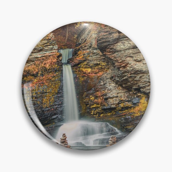 Item preview, Deer Leap Falls, Childs Park, Poconos, PA, in Autumn designed and sold by Rabbitti.