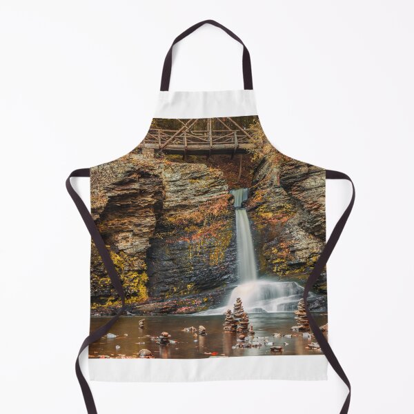 Item preview, Deer Leap Falls, Childs Park, Poconos, PA, in Autumn designed and sold by Rabbitti.