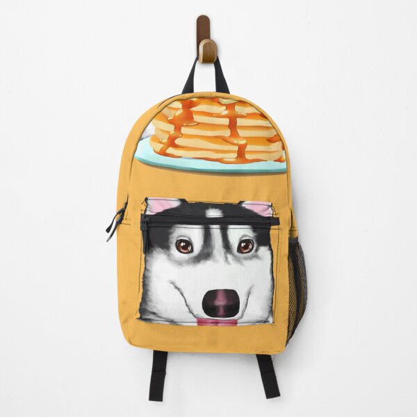Item preview, Copy of Dmitri the Husky eats Pancakes designed and sold by DigandDig.