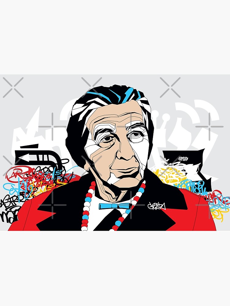 Golda Meir - Pop Art Israeli leader by SMIGONLINE