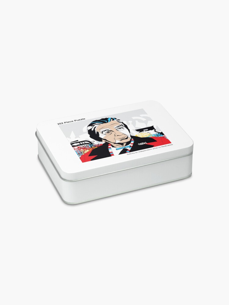 Alternate view of Golda Meir - Pop Art Israeli leader Jigsaw Puzzle