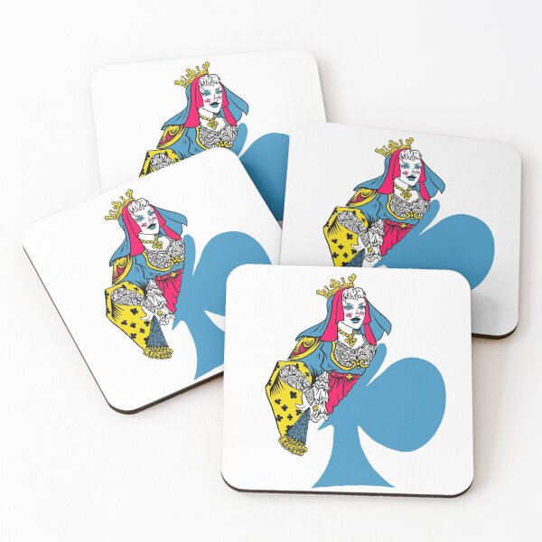 Item preview, Queen of Clubs Color designed and sold by Nealoc.
