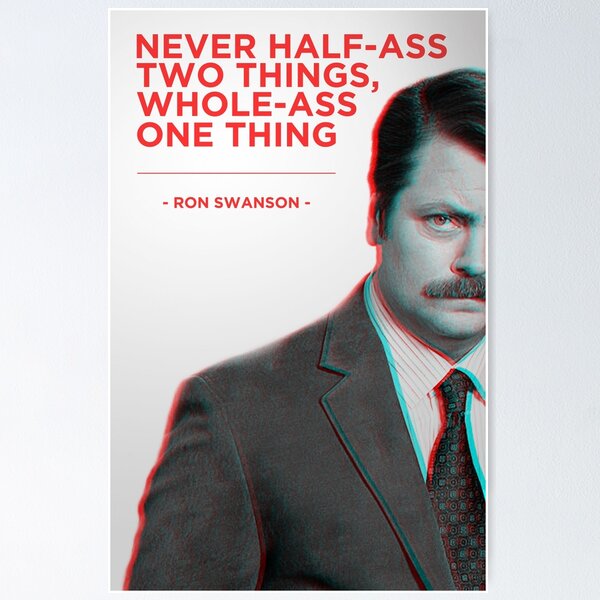 Item preview, Ron Swanson designed and sold by duffuff.