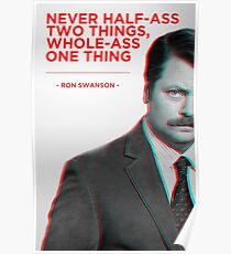 Ron Swanson Poster