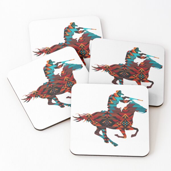 Item preview, Cowboy mounted shooting southwest designed and sold by ModernMerida.