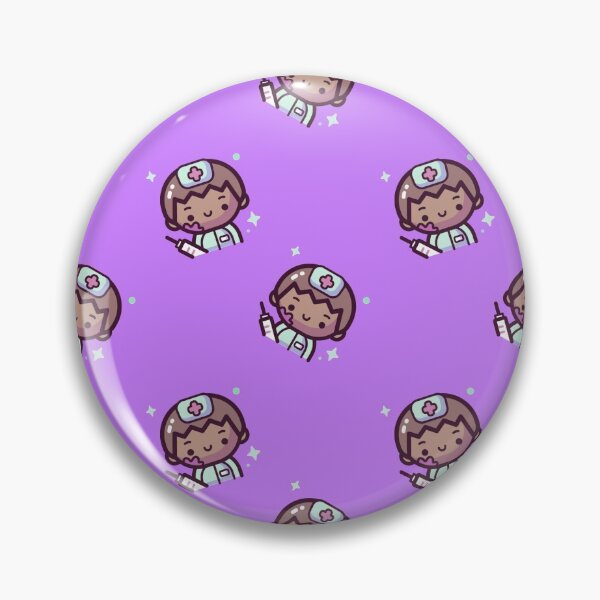 Item preview, Happy Halloween Holiday | Cute Halloween Nurse Cartoon Pattern designed and sold by Ainbowz-Artwork.