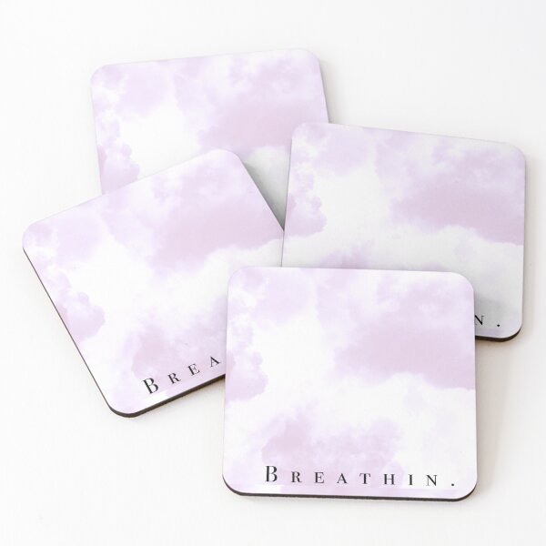 Item preview, Purple clouds with breathin text  designed and sold by Budoorsaeedoo.