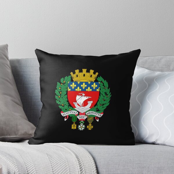 Item preview, Paris Coat Of Arms Parisian Flag Holiday Travel designed and sold by Creekman Designs.