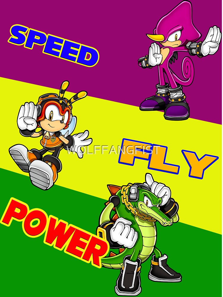 Sonic Heroes - Team CHAOTIX Classic T-Shirt for Sale by Siobhanatron