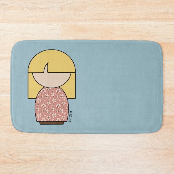 Item preview, Japanese Kokeshi Doll Peach designed and sold by lmcvinco.