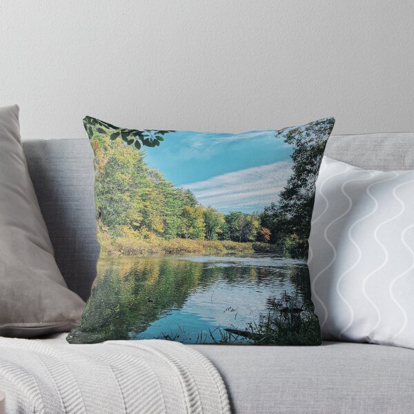 Item preview, Lush Trees and Mirror Pond Landscape designed and sold by ItsMichaelaa.