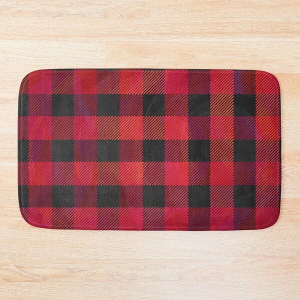 Item preview, Checkered Plaid Red and Black  designed and sold by ImagineThatNYC.