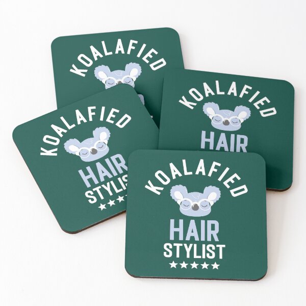 Artikelvorschau, Koalafied Hair Stylist - Funny Gift Idea for Hair Stylists entworfen und verkauft von betternotes.