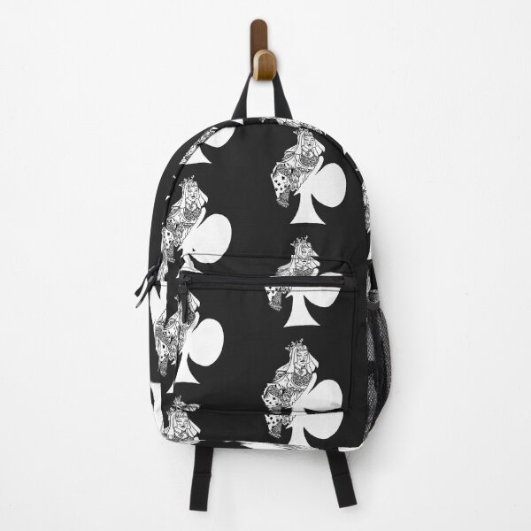 Item preview, Queen of Clubs Black and White designed and sold by Nealoc.