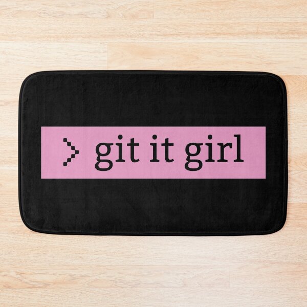 Item preview, Git it Girl - for programmer and web developper girls and women - Pink designed and sold by LookFrog.
