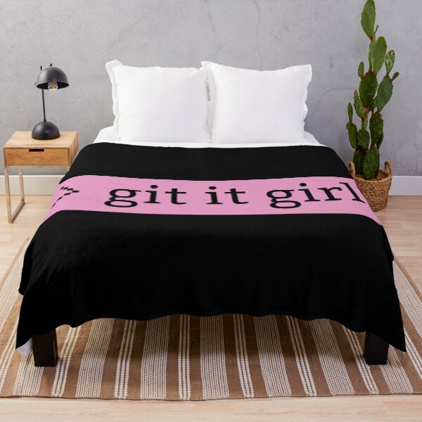 Item preview, Git it Girl - for programmer and web developper girls and women - Pink designed and sold by LookFrog.