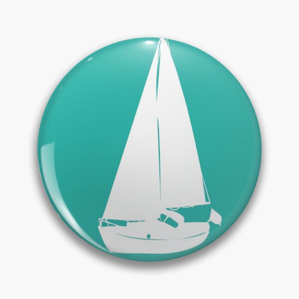 Item preview, Sailboats pattern on light blue background designed and sold by Aura-E.