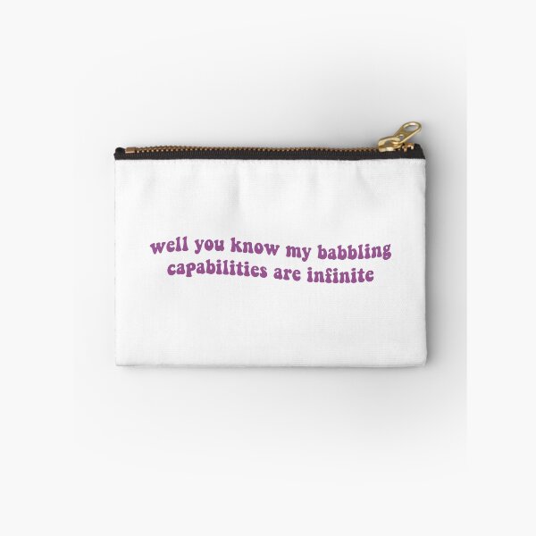 Item preview, Well You Know My Babbling Capabilities are Infinite designed and sold by Libby :).