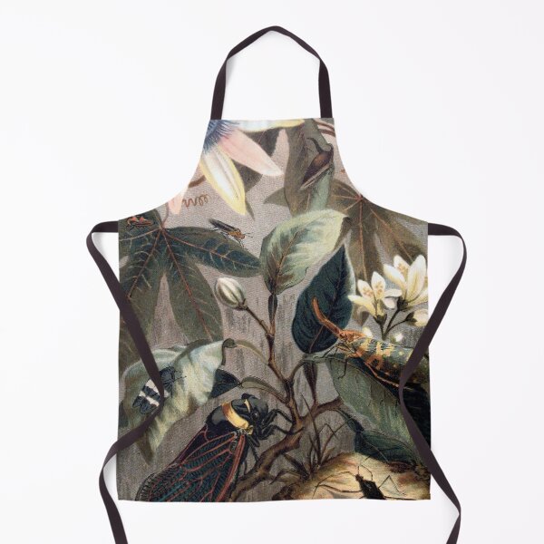Item preview, Cicada and Lantern Beetle bug vintage illustration designed and sold by Vintage Designs +.