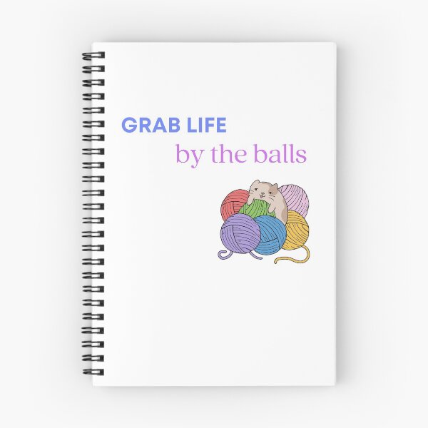 Item preview, Grab Life by the Balls designed and sold by Knitterty.