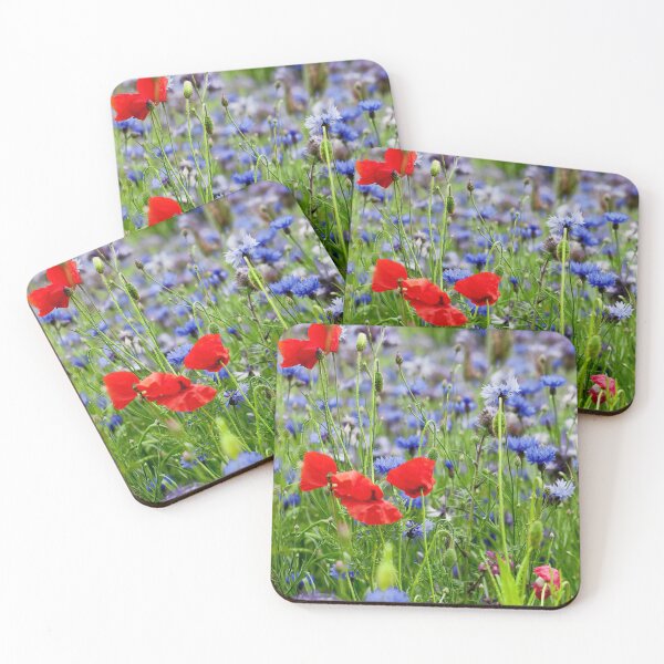 Item preview, Poppies and Cornflowers growing wild designed and sold by Violaman.