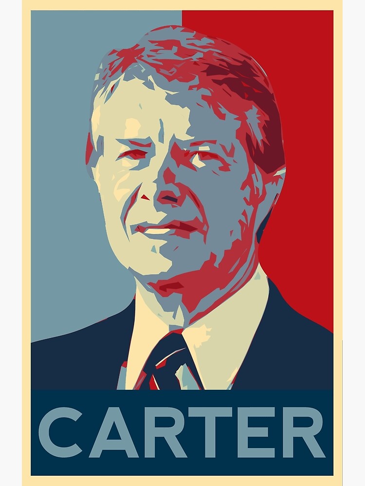 &ldquo;Jimmy Carter poster&rdquo; Poster by SozioNiko | Redbubble