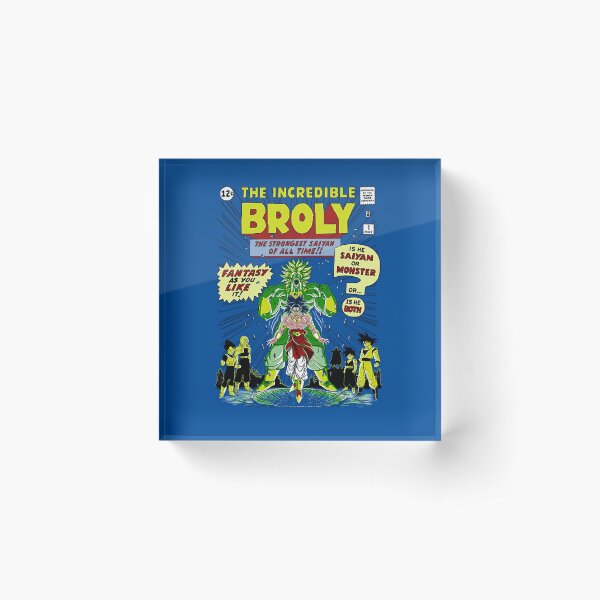 The incredible Broly Acrylic Block
