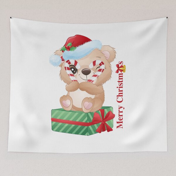 Item preview, Merry Christmas bears designed and sold by CreativeNewDesigns.