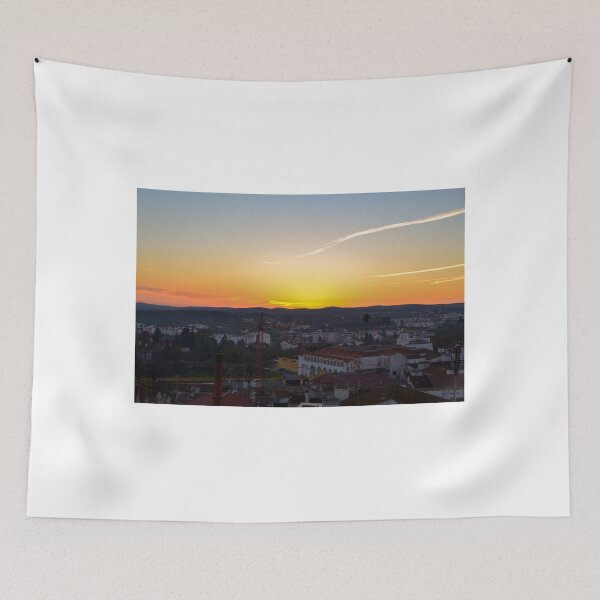 Item preview, Industrial Town Sunset View - Elvas, Portugal designed and sold by ecleticalis.