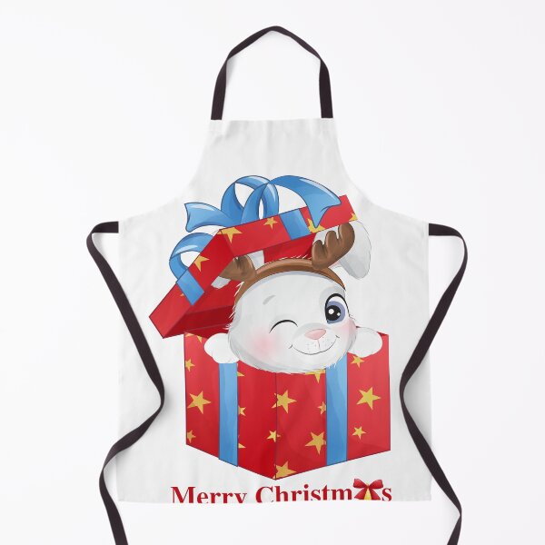 Aperçu de l'œuvre Joyeux Noël lapin créée et vendue par CreativeNewDesigns.