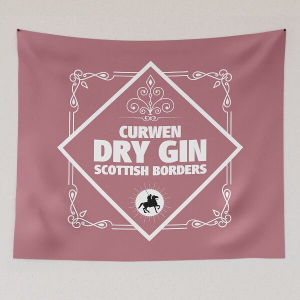 Item preview, CURWEN GIN Label | Border Reivers designed and sold by yourscotborders.