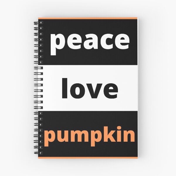Item preview, Peace, Love, Pumpkin designed and sold by DesignsofNote.