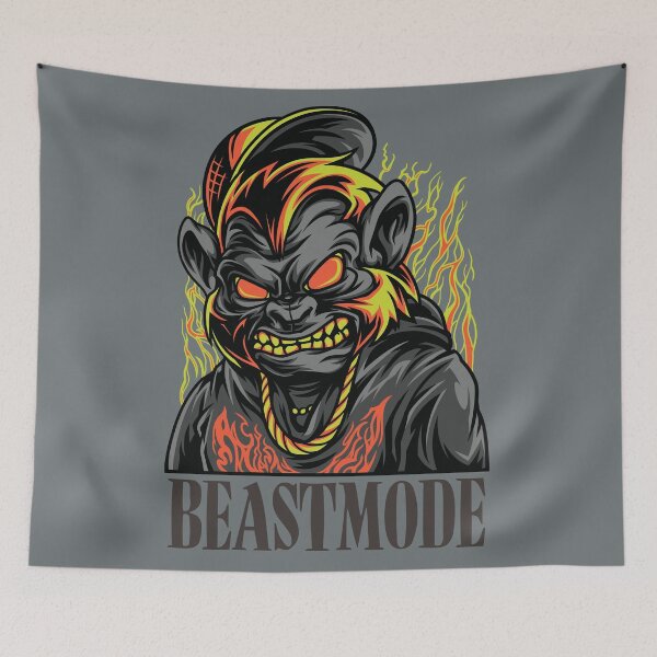 Item preview, Beast Mode Hip Hop Rapper designed and sold by dainamautz.