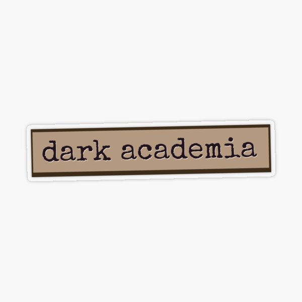 Aphrodite Minimalism Line Art - Dark Academia Inspired Sticker by iliketeas