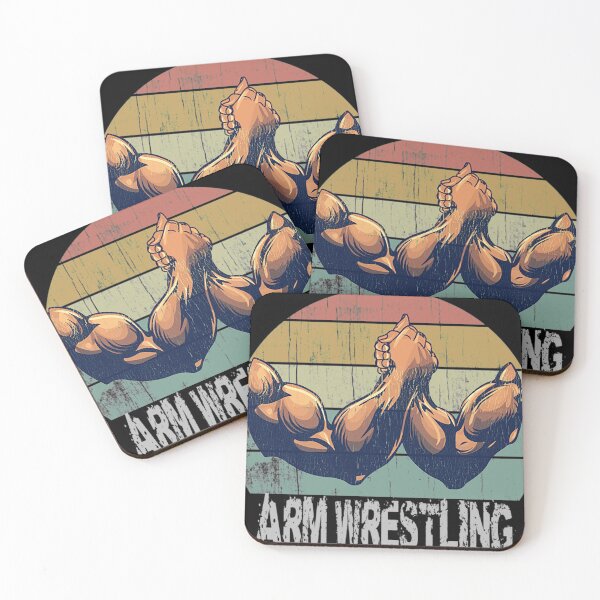 Item preview, Retro Arm Wrestling Bodybuilding Gym Sports Power Gift designed and sold by bestseller2047.