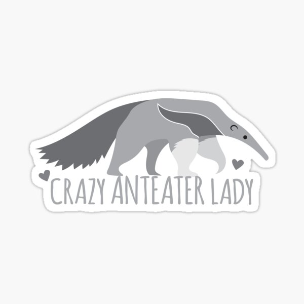 T Pose Anteater Sticker for Sale by AnteaterGuy