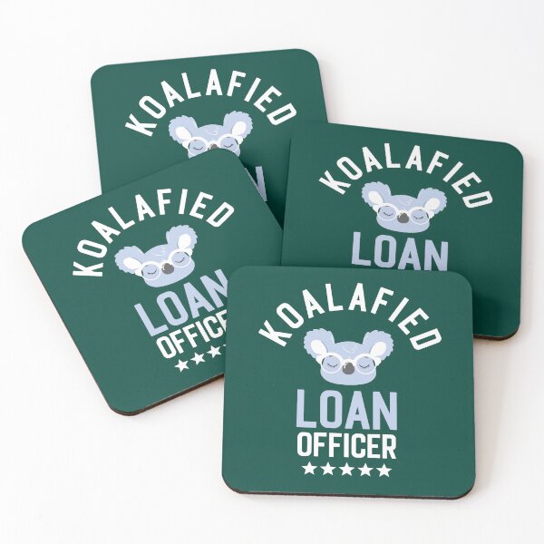 Item preview, Koalafied Loan Officer - Funny Gift Idea for Loan Officers designed and sold by betternotes.