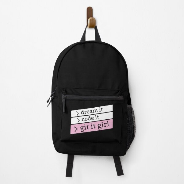 Item preview, Dream it Code It Git it girl - for programmer and web developper girls and women designed and sold by LookFrog.