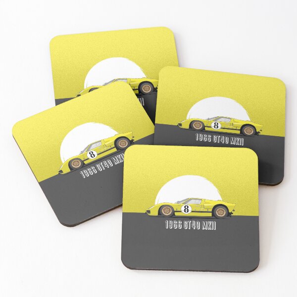 Item preview, GT40 1966 yellow car designed and sold by Keyur44.
