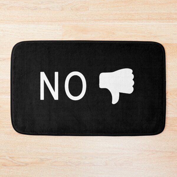 Item preview, No thumbs down black designed and sold by Roy Store.