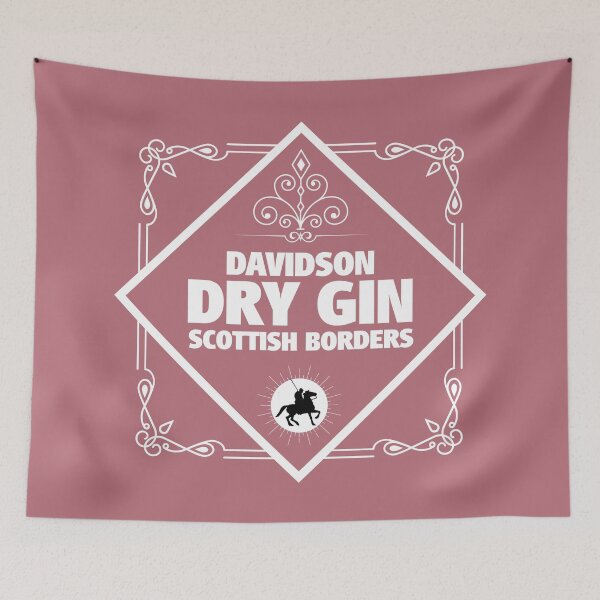 Item preview, DAVIDSON GIN Label | Border Reivers designed and sold by yourscotborders.