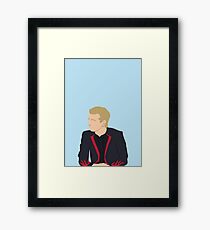 Peeta vector Framed Print